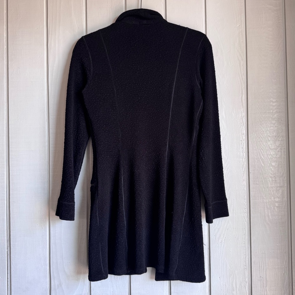 Eva Varro Black Open Front Jacket - image 3